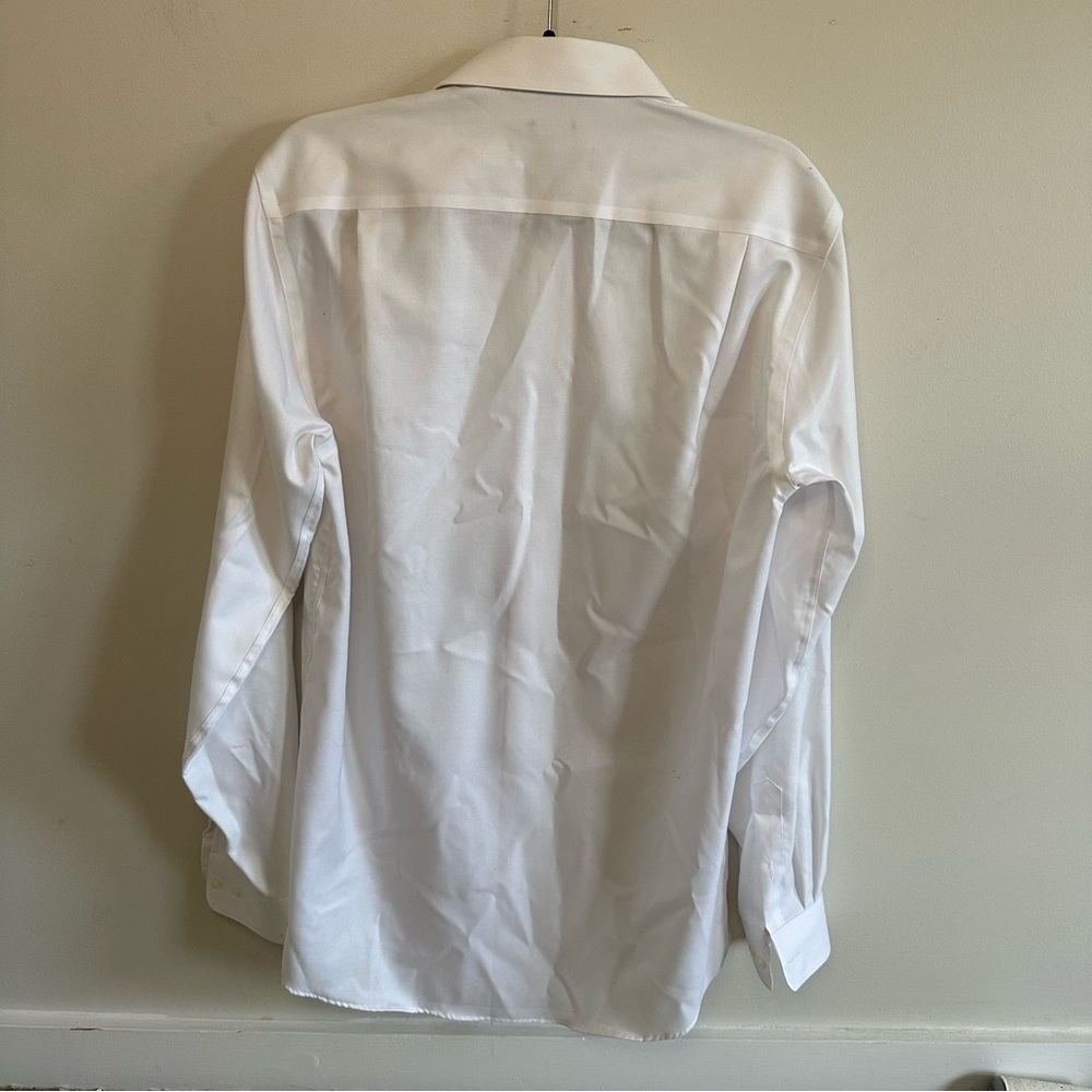 Pronto Uomo Crisp White Dress Shirt (100% cotton) - Picture 4 of 4